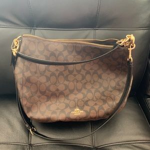 Authentic Coach Large Cross Body Bag